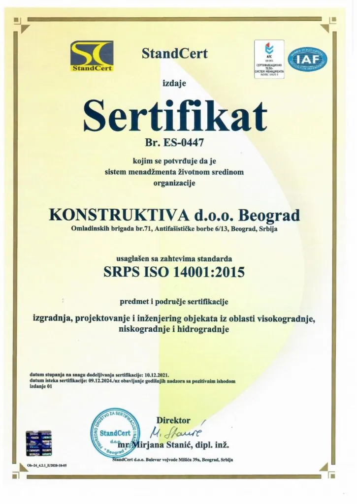 ISO sertifikat 2