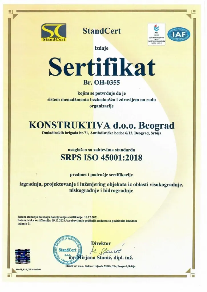 ISO sertifikat 3